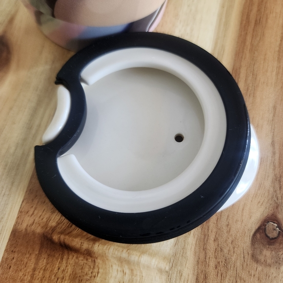 Starbucks 2014 Marble Ceramic Coffee Mug Abstract Geometric Mug Travel Tumbler - Picture 8 of 9